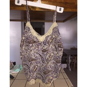 Vintage paisley designed top